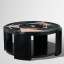 Gaston SUISSE (1896-1988) - Table circulaire à double plateau.